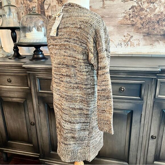 Eleter Costigan Cardigan Sweater Knit Size M - Picture 4 of 6